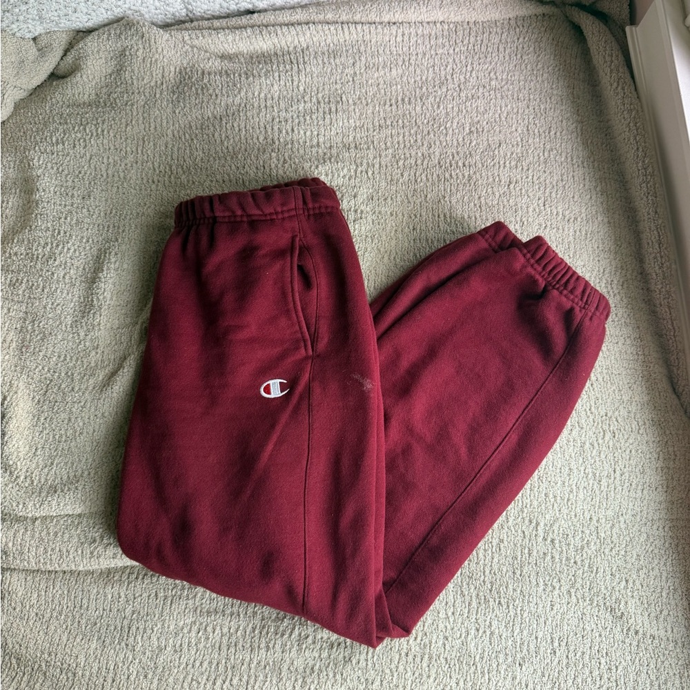 Maroon Champion Sweatpants